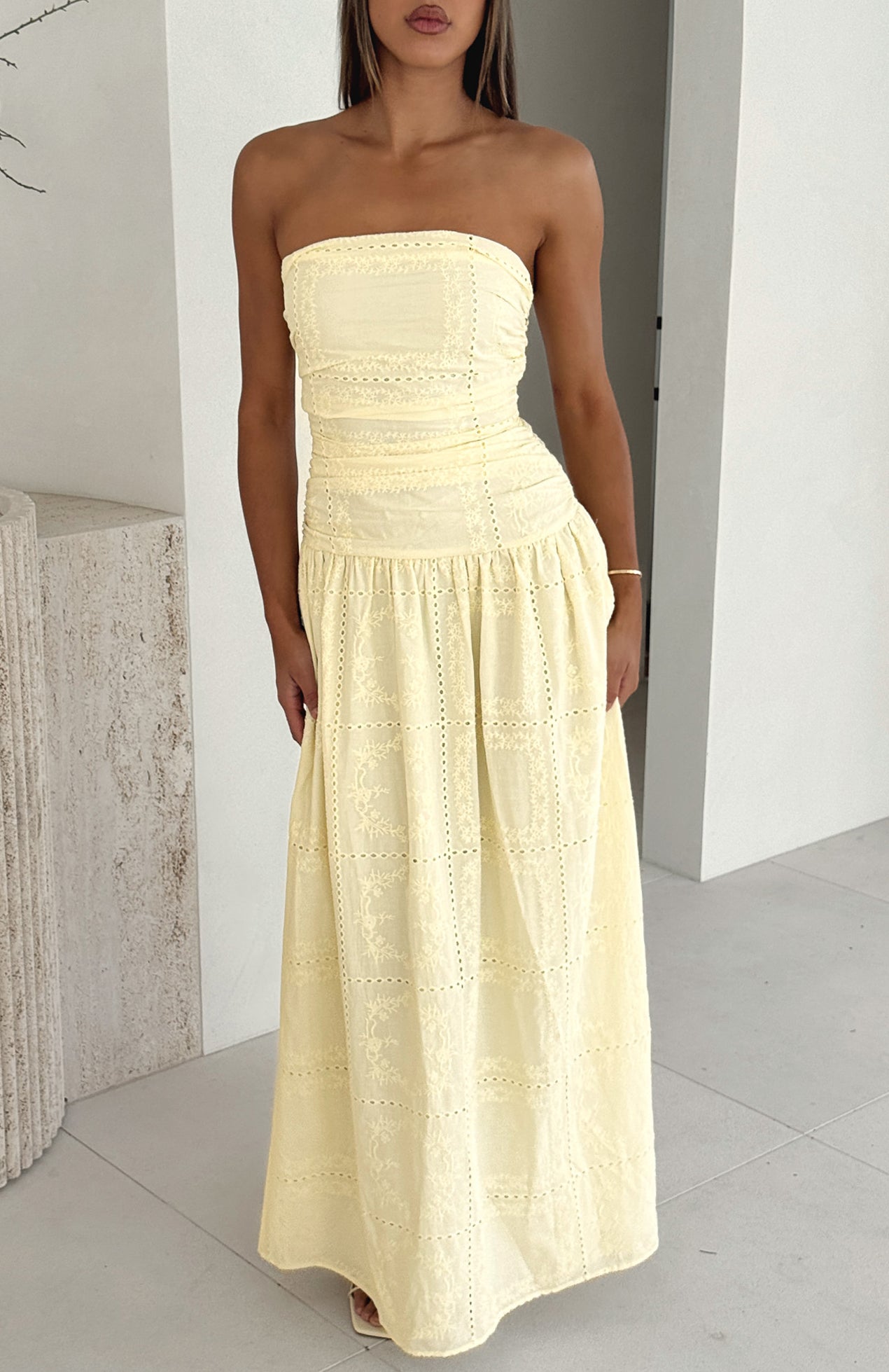 white-fox-bittersweet-babe-strapless-broderie-maxi-dress-butter-yellow-12.3.26-001