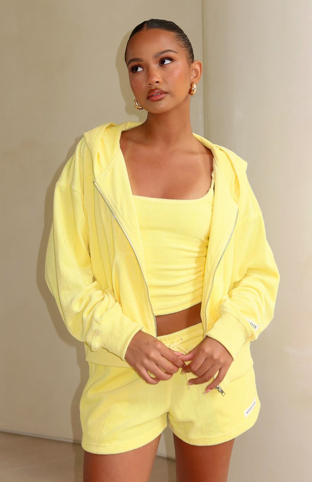 white-fox-causing-commotion-terry-singlet-lemon-causing-commotion-terry-lounge-shorts-lemon-causing-commotion-terry-boxy-zip-front-hoodie-lemon.19.2.26.02