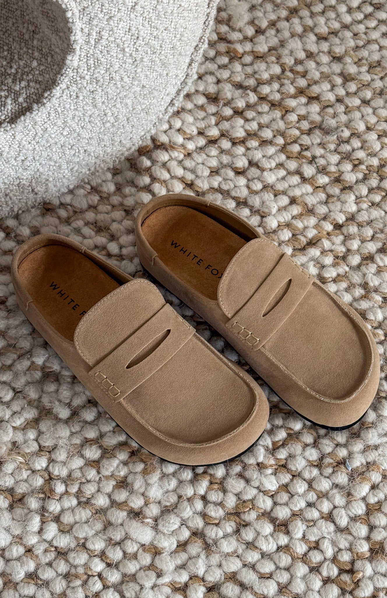 white-fox-cayson-loafer-slides-taupe-faux-suede-3.12.25-04