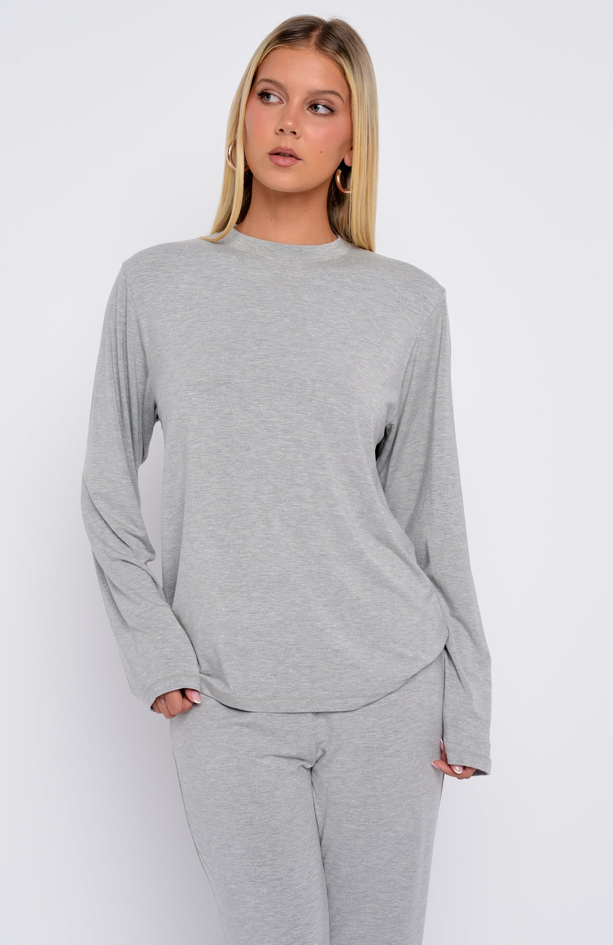 white-fox-slow-life-pyjama-pants-grey-marle-grey-slow-life-long-sleeve-pyjama-top-grey-marle-grey20.8.25.23
