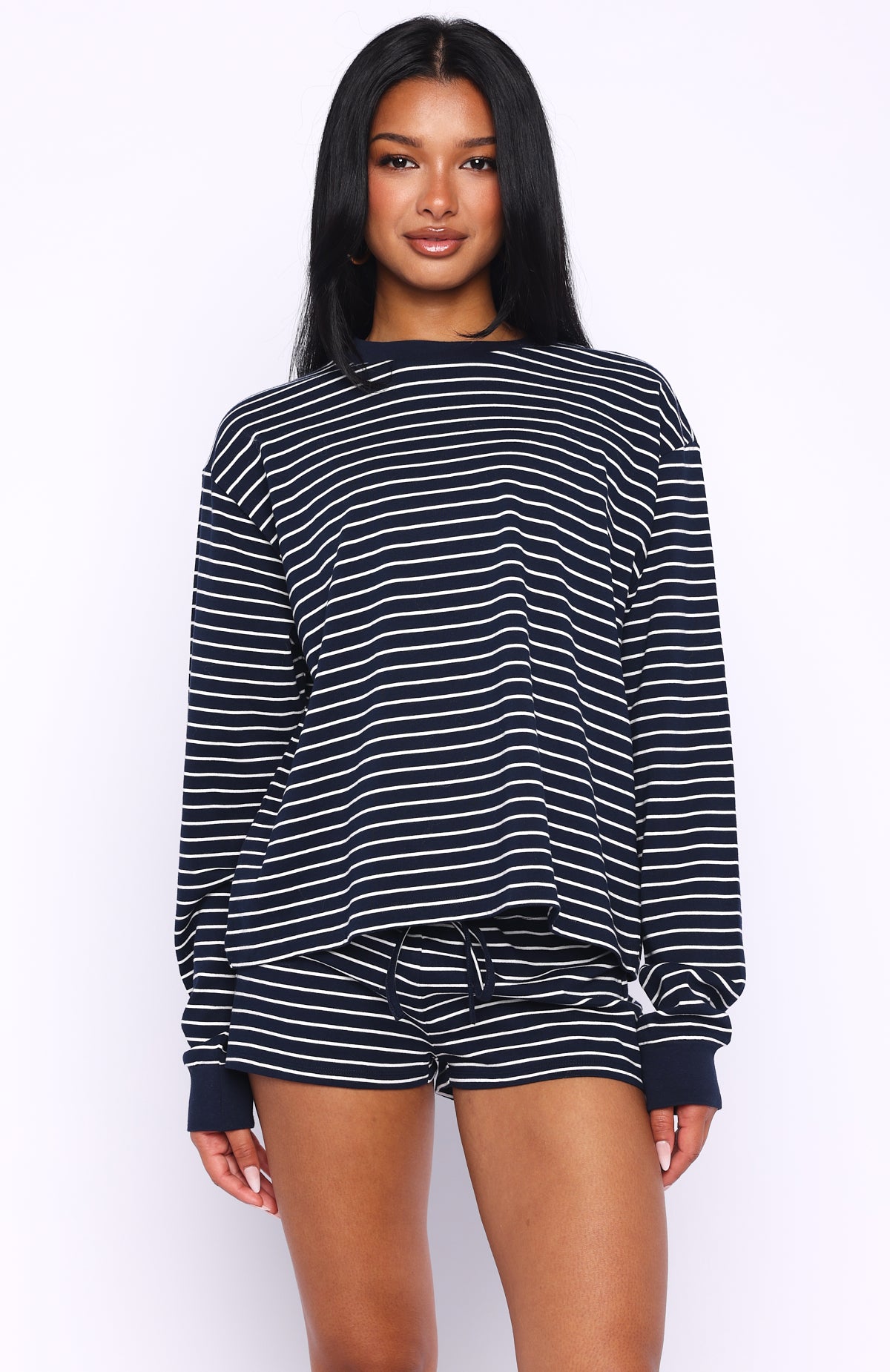 white-fox-touchdown-relaxed-shorts-long-sleeve-tee-navy-stripe-blue-01
